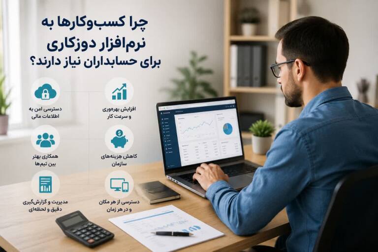 نرم افزار دورکاری برای حسابداران و اهمیت آن در کسب و کارها